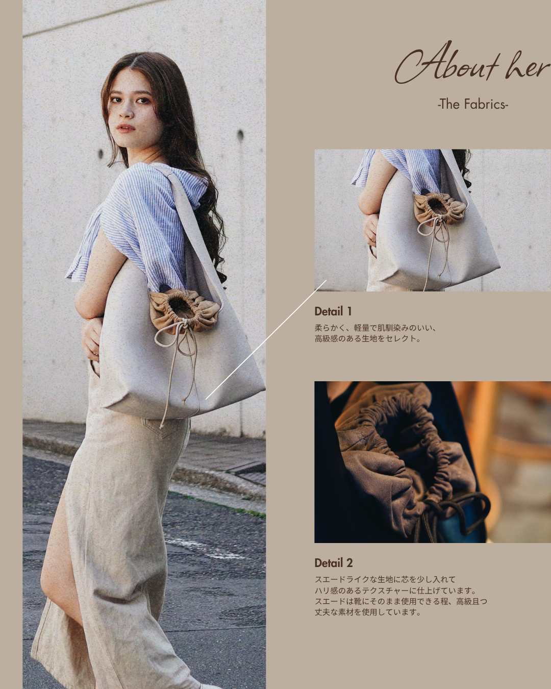 Travel Tote Bag 結(YUI)